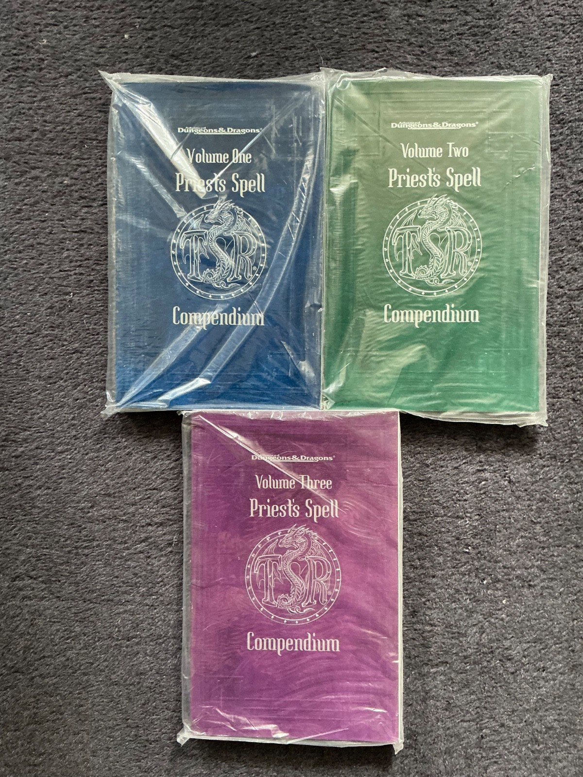 AD&D Advanced Dungeons & Dragons: Volumes 1,2,3 Priest's Spell Compendium Set
