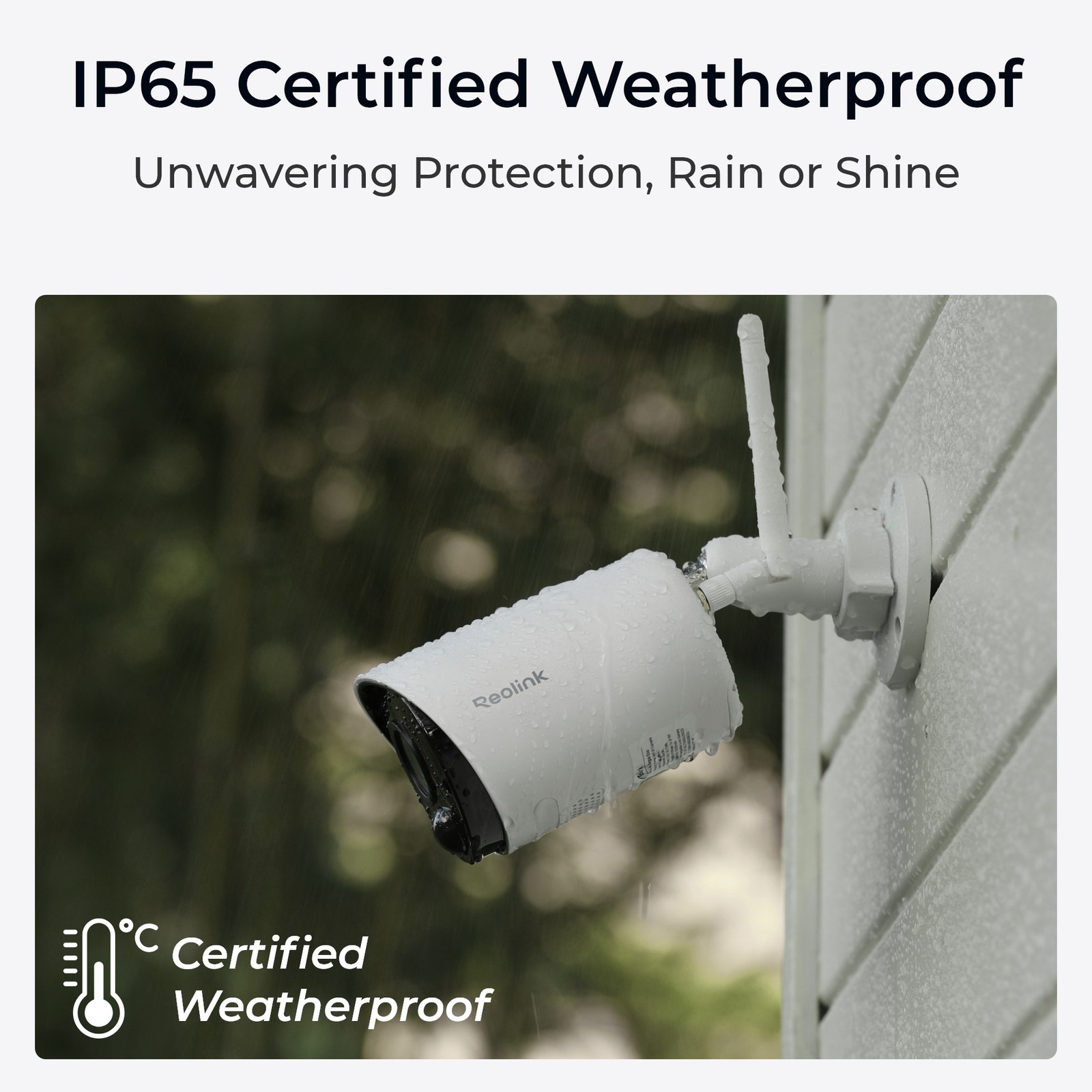 Reolink Argus Eco 5MP Wireless Solar Powered Security Camera Night Vision