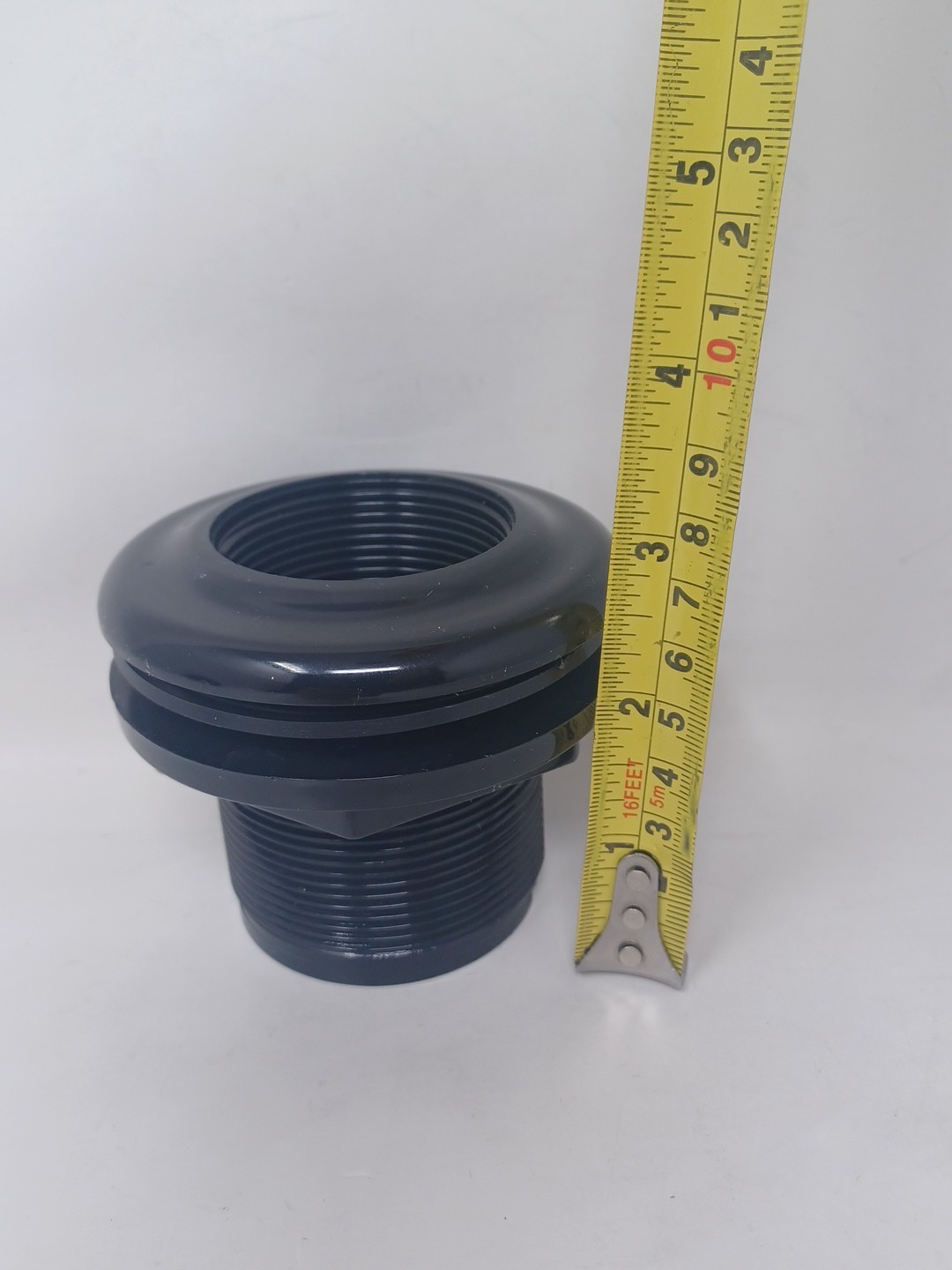 2 Lifegard Aquatics Standard Threaded Bulkhead Kit for Fish Aquariums High Impac