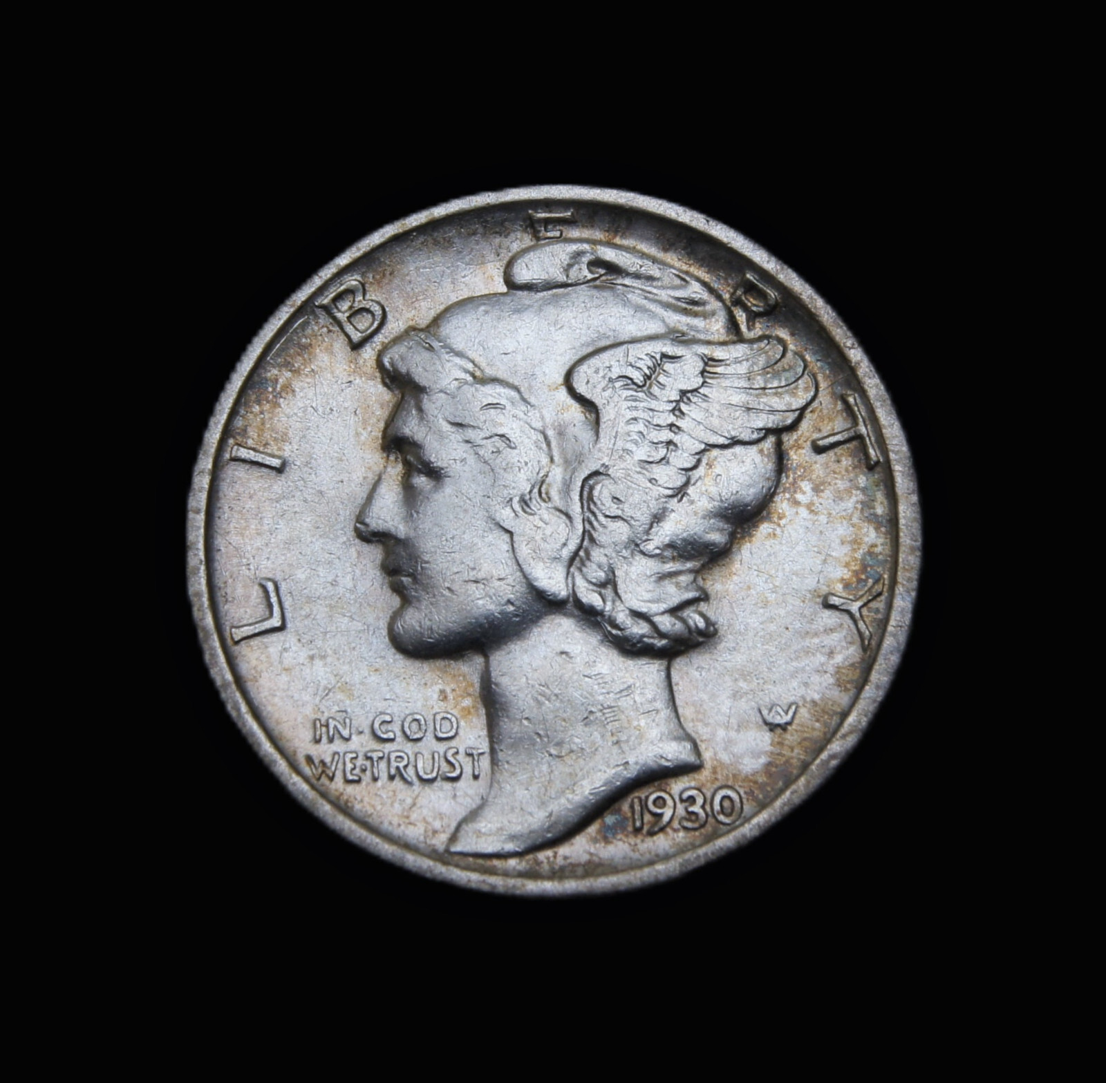 1930-S Mercury Dime AU