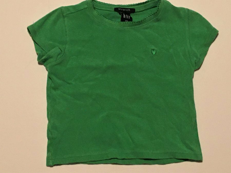 GAP Girls' Classic Green STRETCH SSl Shirt ~ Sz 4