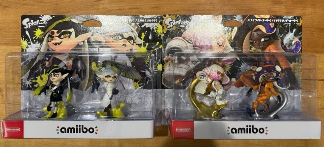 Nintendo Splatoon amiibo Pearl & Marina Off The Hook Callie & Marie Alterna Set