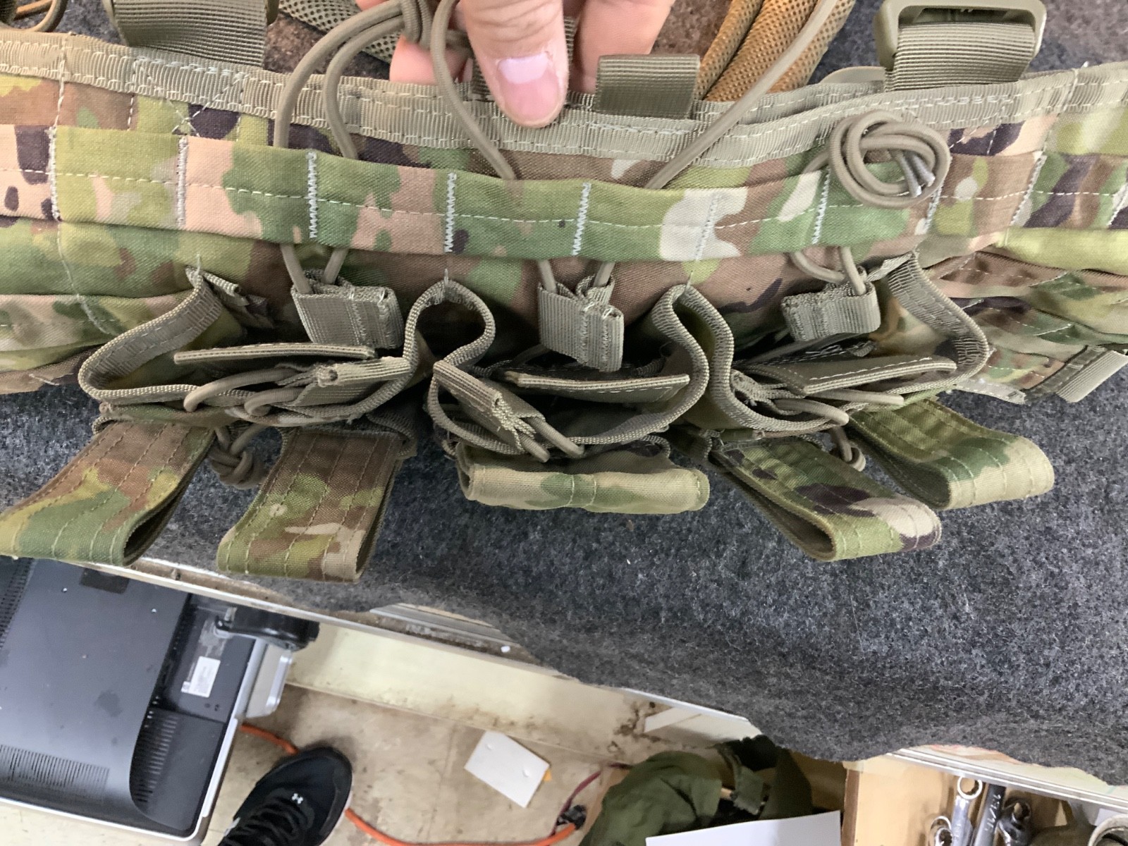 Condor Recon Chest Rig w/ Built in Mag Stacker OCP