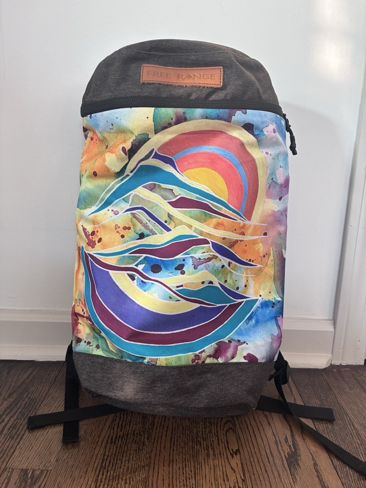 Free Range Equipment Canvas Pack “Cosmic Mountains” Series  NWT