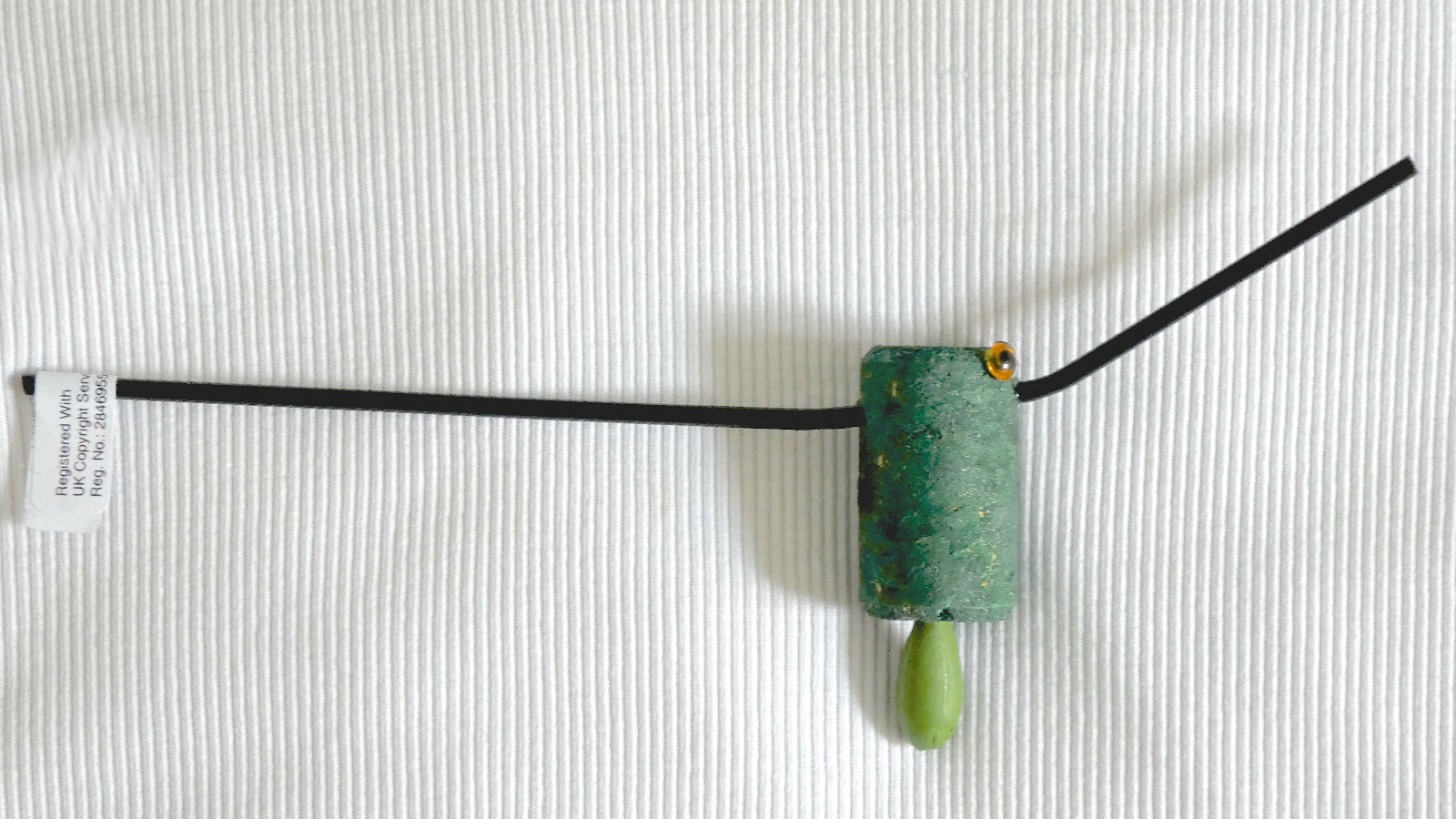 Carp Float Fishing float for carp that wards off birds. Surface bait presenter.