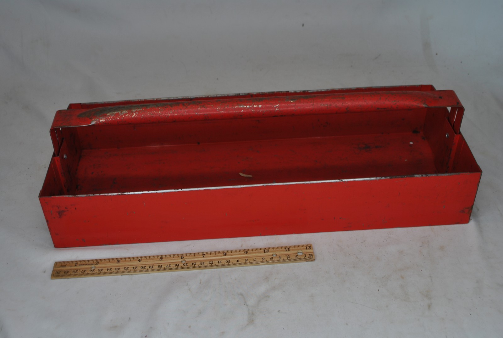 Snap On Tools Corp Vintage KTA-3A Metal Tote Tray Tubular Pull Up Handle USA 98