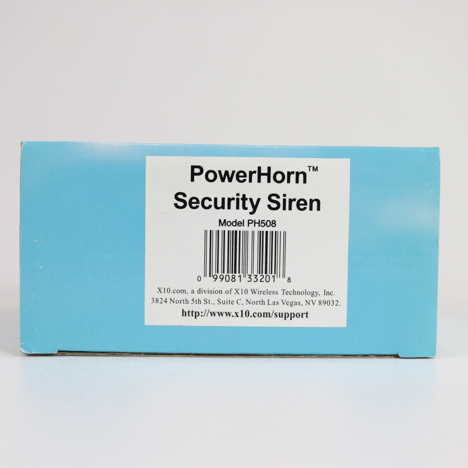 X10 PowerHorn Security Siren PH508, New Open Box