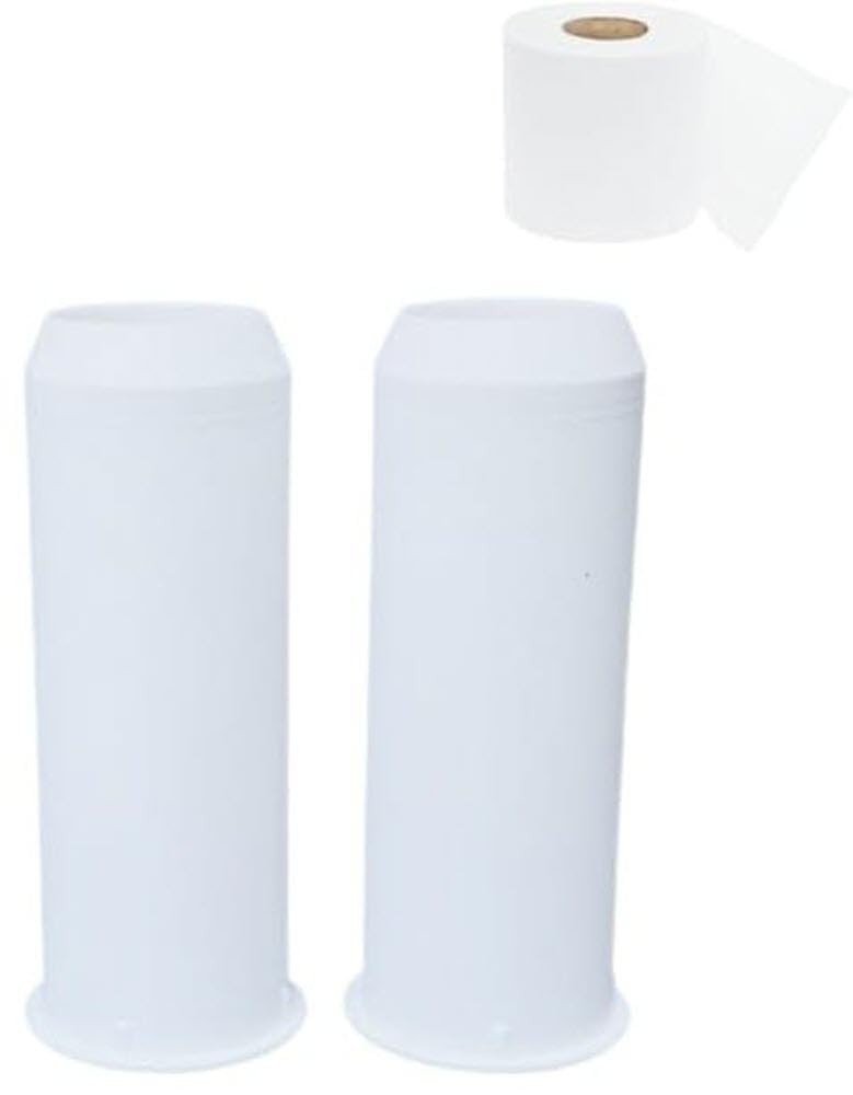 ParaBellum Designs TP Glide Roller – Friction-Free Insert 2Pck Regular, White