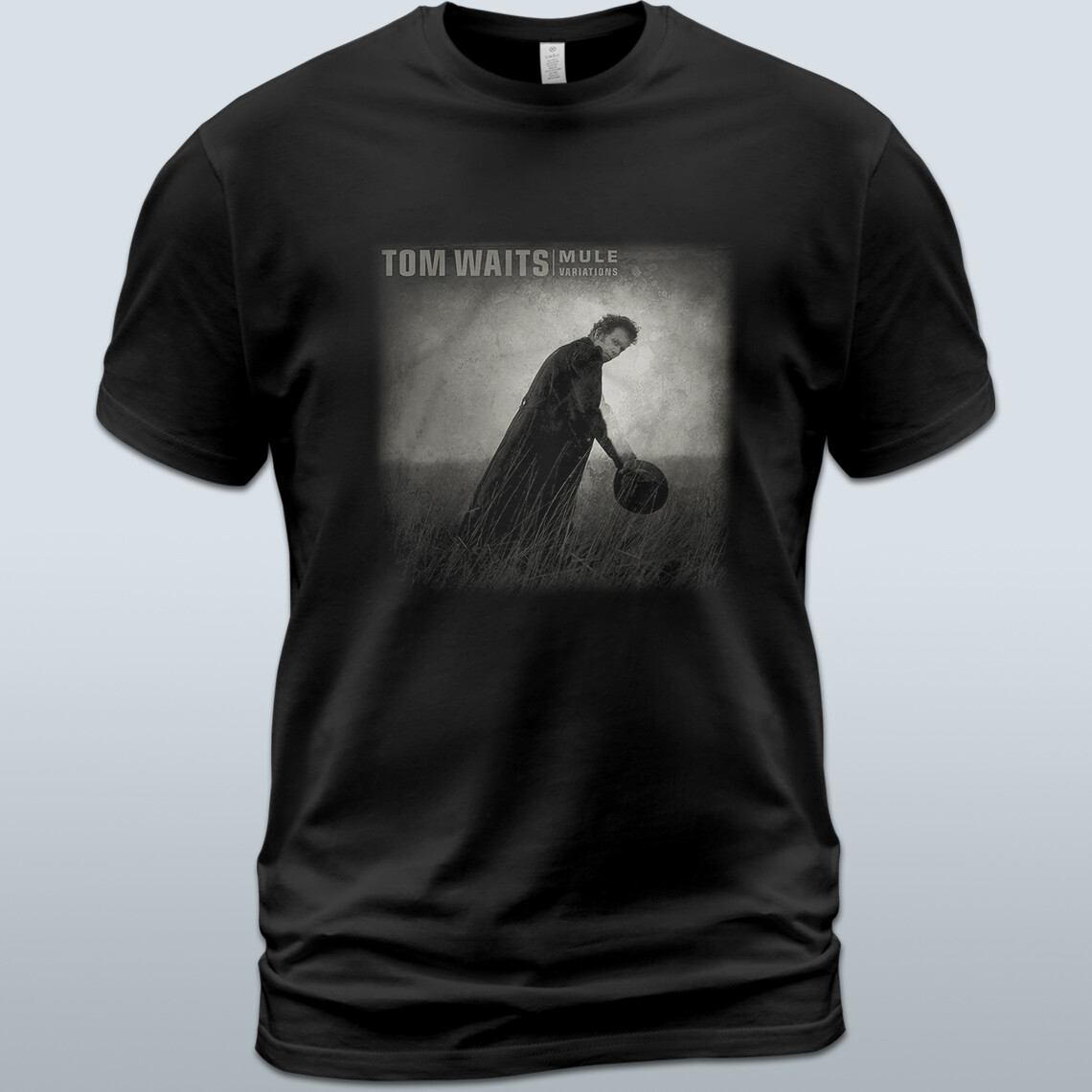 Cotton T-Shirt Tom Waits Mule Variations Tee Closing Time Swordfishtrombones