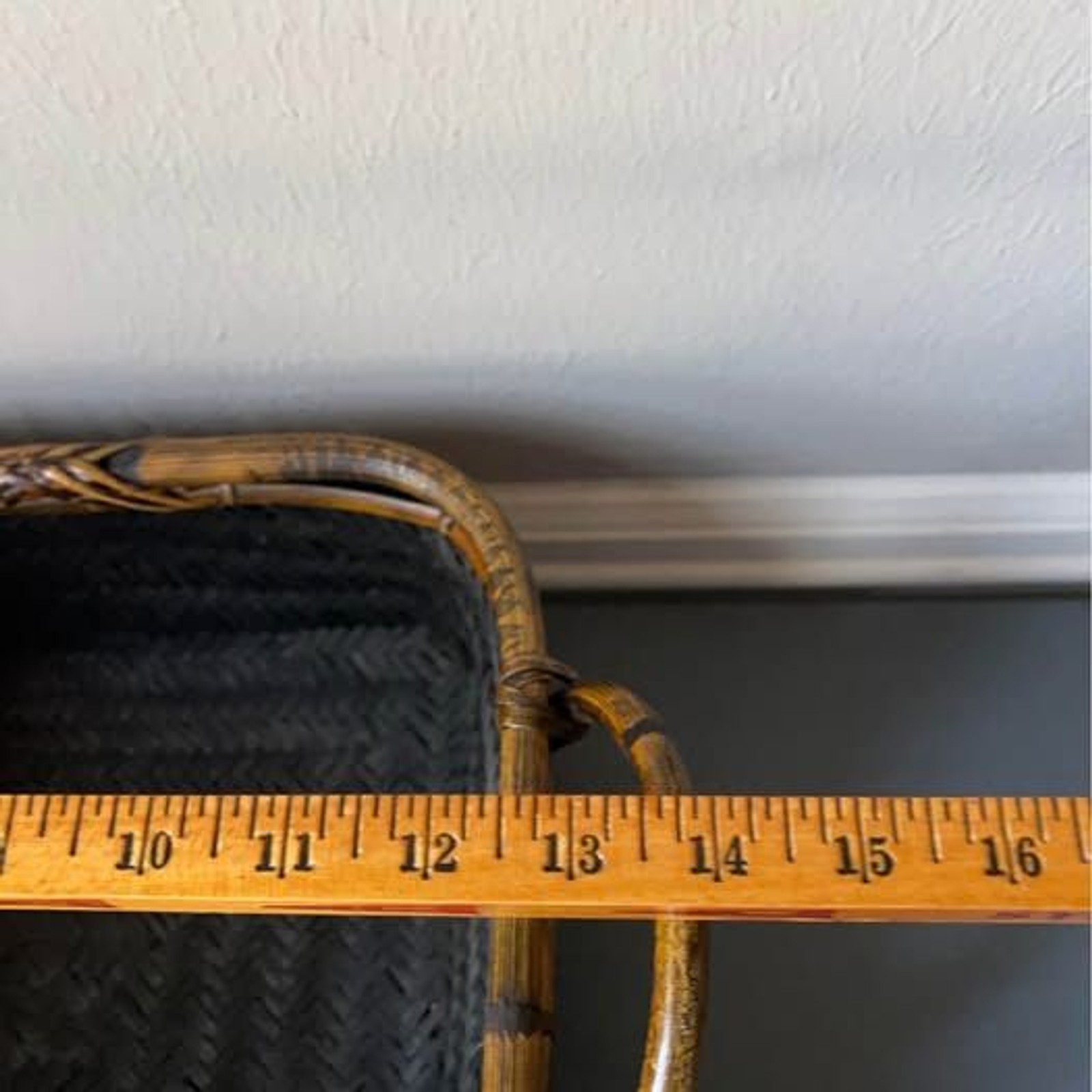 Bamboo Basket with 2 Handles