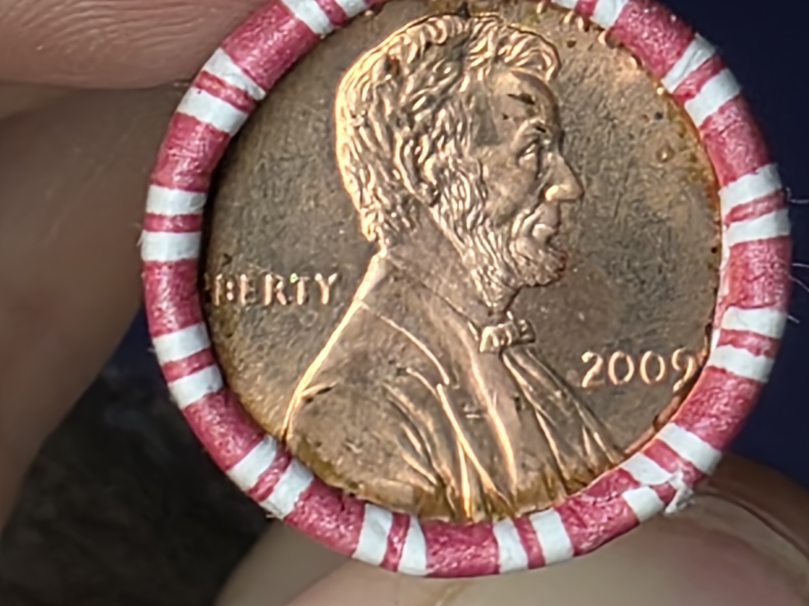 2009 Philadelphia Bicentennial Cent Roll Uncirculated OBW Heads Both Ends Card