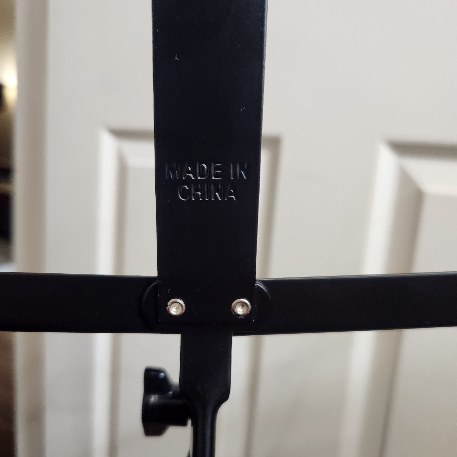 Yamaha Foldable Sheet Music Stand w/ Case – Black, Adjustable, Portable Compact