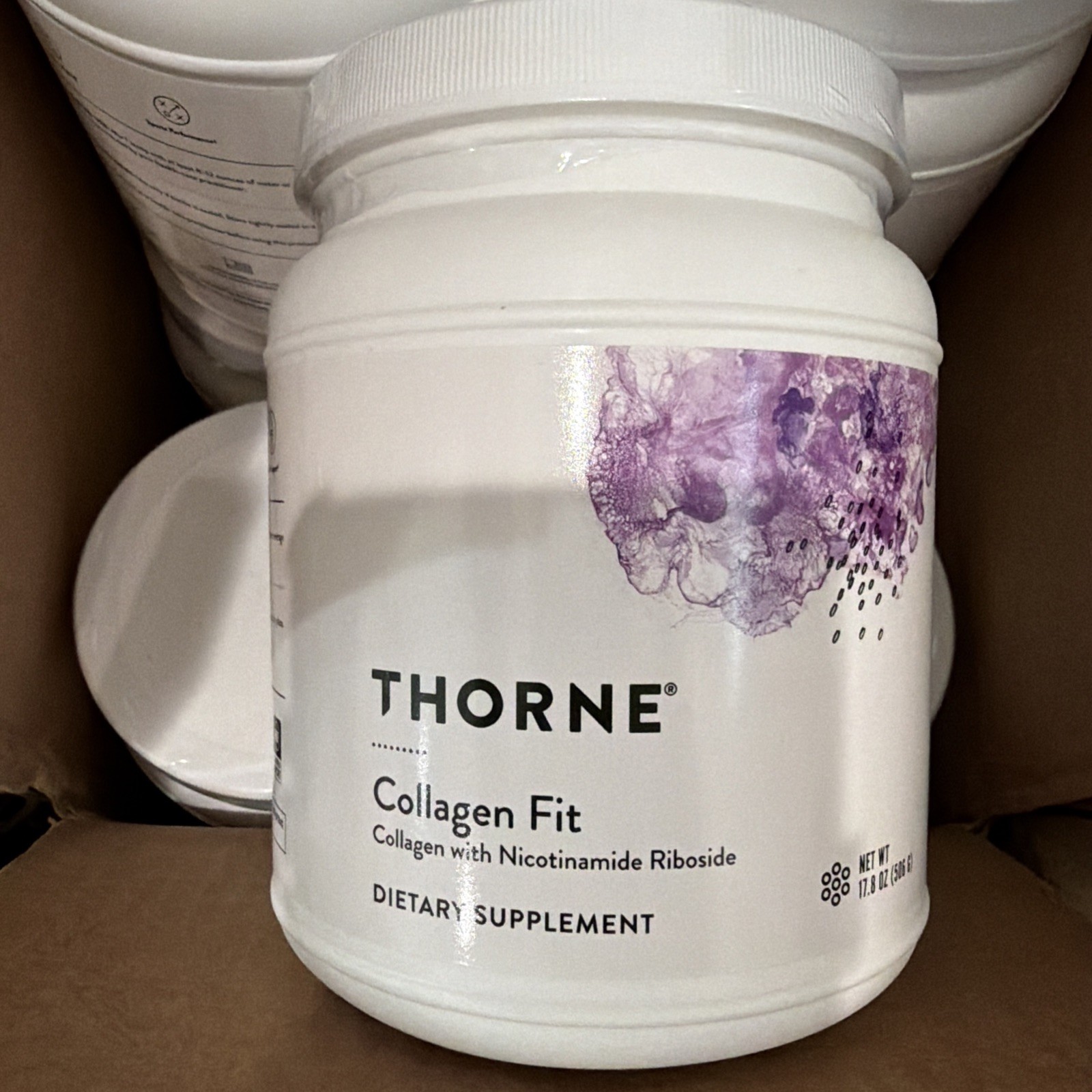Thorne Collagen Fit with Nicotinamide Riboside 17.8 oz exp: 11/2026