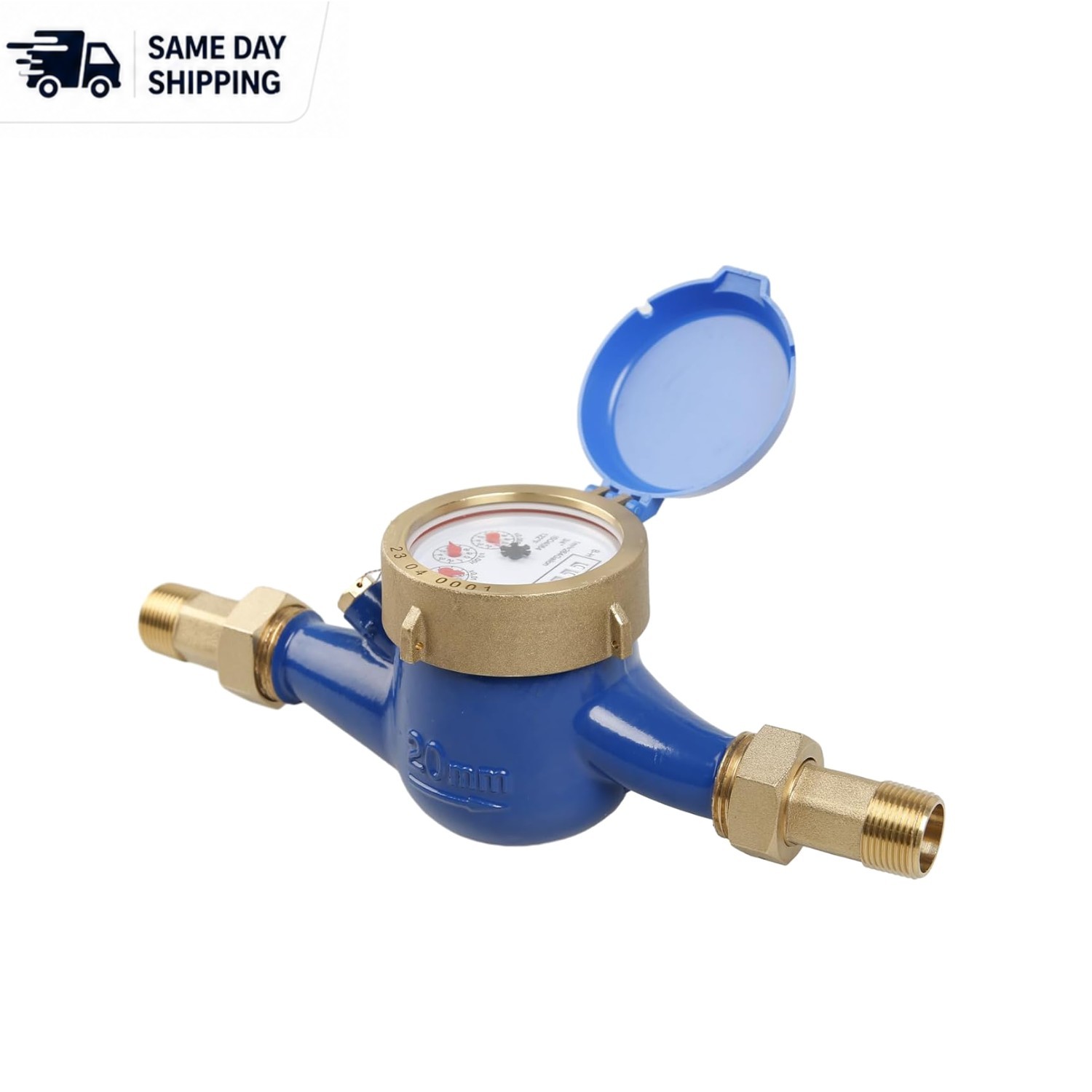 Compliant DN20 Water Meter 3/4" NPT | Accurate and Reliable Flow Measurement