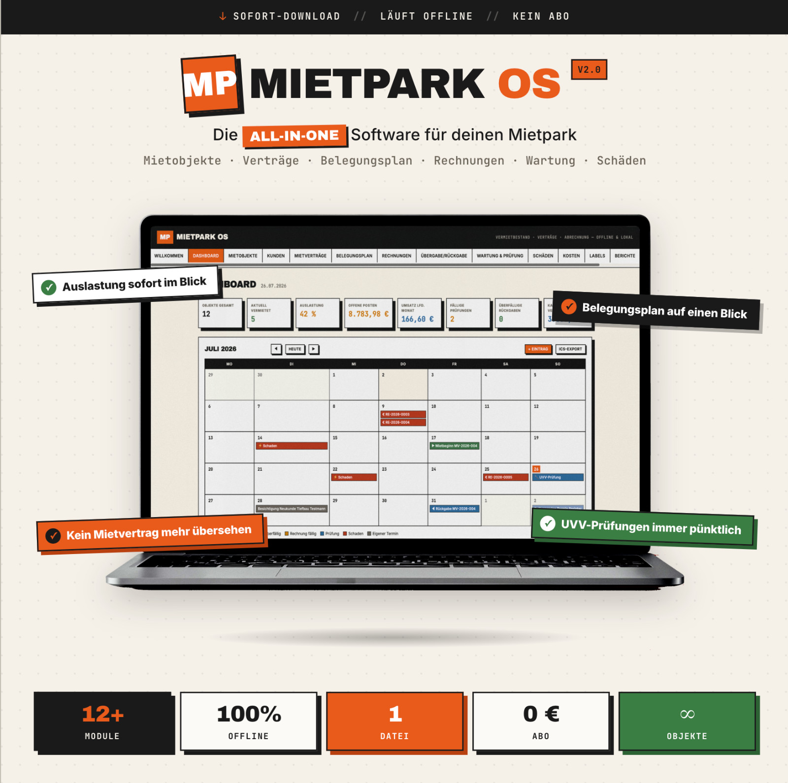 Rental Park OS | Rental Software for Construction Equipment, Equipment, Vehicles, Trailers