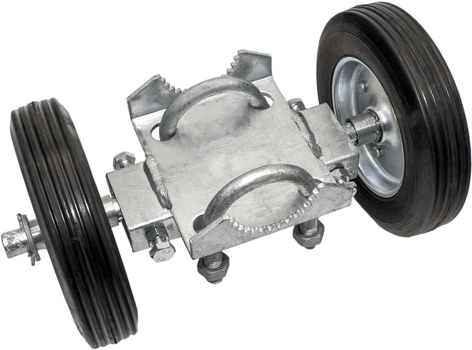 Rolling GATE 6" Wheel Carrier: for Chain Link Fence Rolling/Sliding Gates - Gate