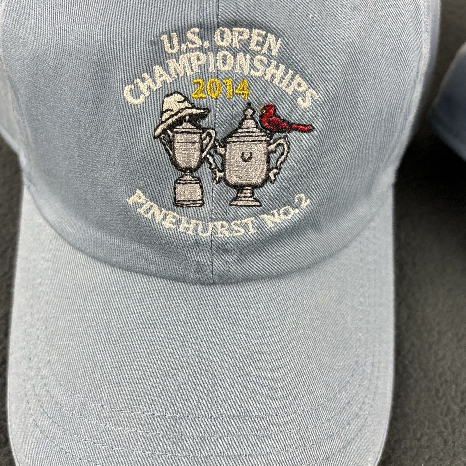 New Without Tags 2014 US Open Golf Tournament Pinehurst #2 Ahead Adjustable Hat