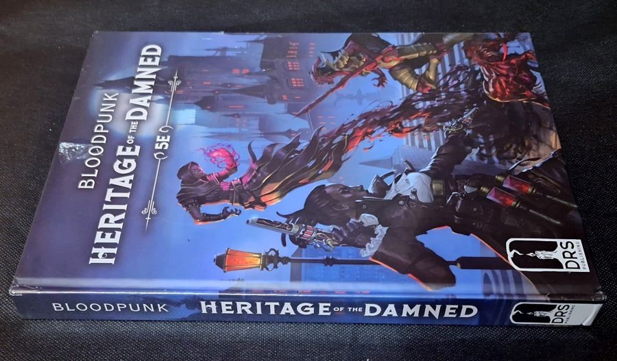 Bloodpunk: Heritage Of The Damned RPG hardcover sealed new