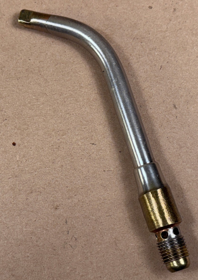 Modified? Prest-O-Lite POL 6105 stem Acetylene Torch Tip -Brass  Oval Tip