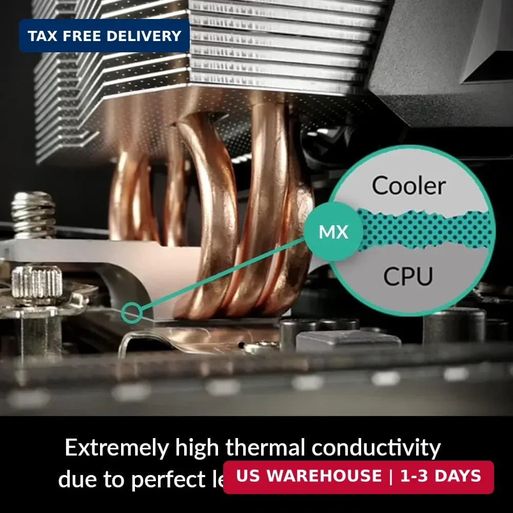 Share MX-4 (4 G) - Premium Performance Thermal Paste for All Processors (CPU, GP
