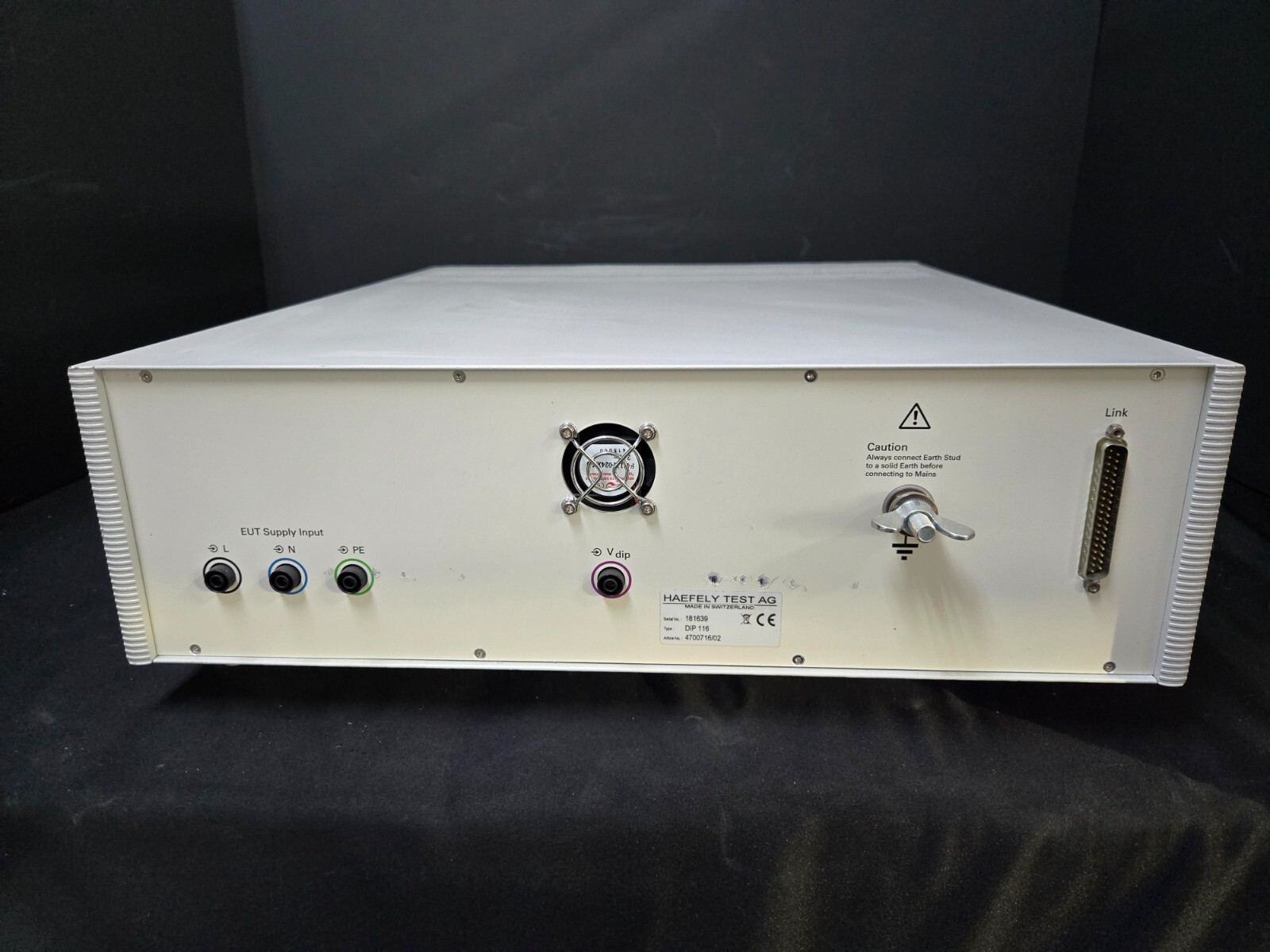 DIP116 HAEFELY DIP 116 Automatic Dips Transformer (1639)