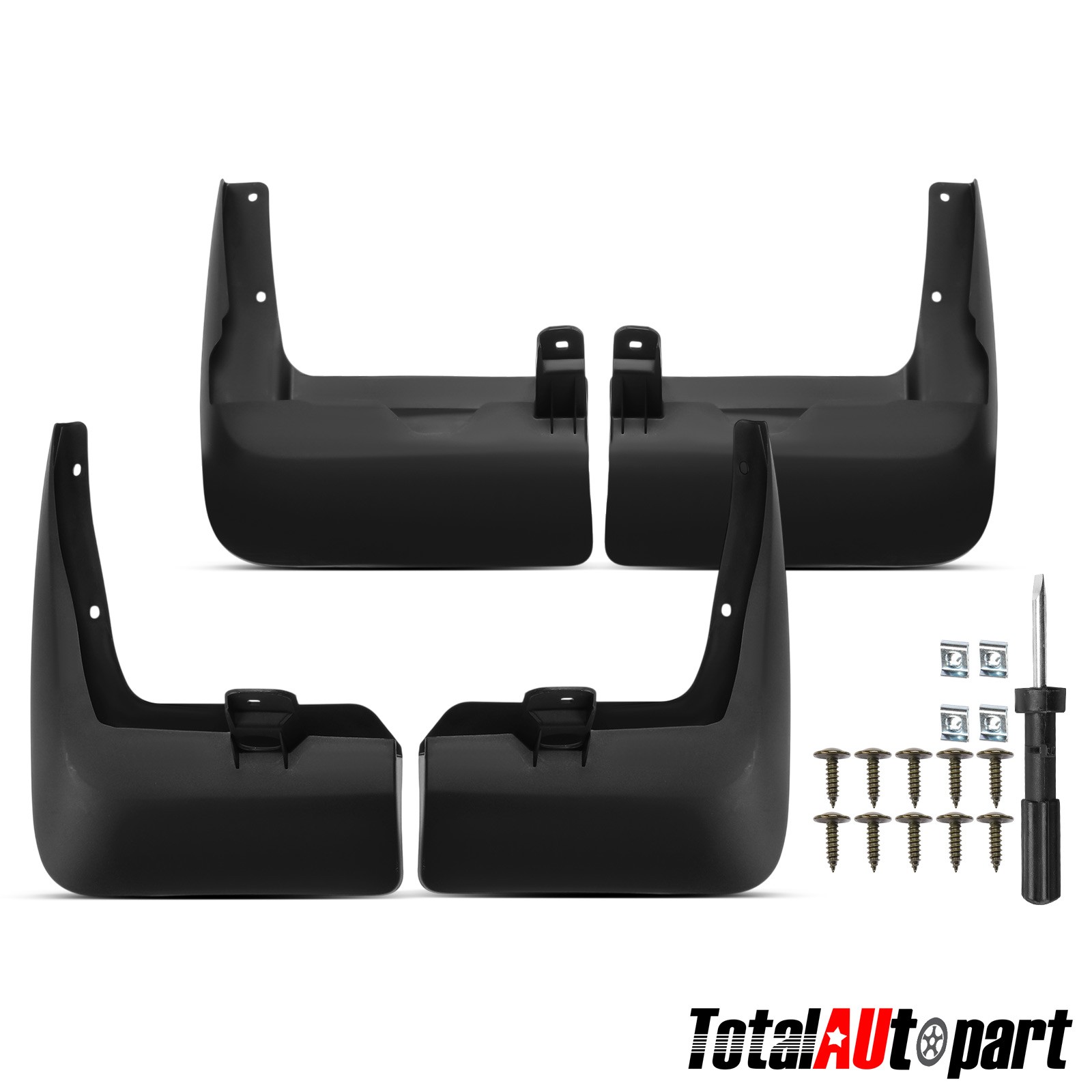4Pcs Splash Guards Mud Flaps for Nissan Pathfinder 2018 2019 2020 Front & Rear