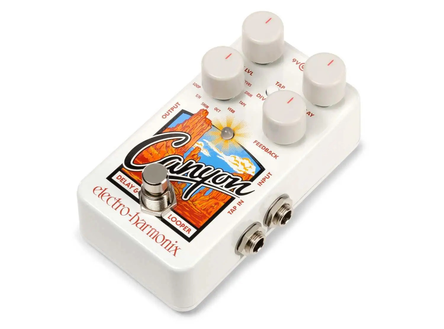 Electro-Harmonix Canyon Delay And Looper Guitar Effect Pedal