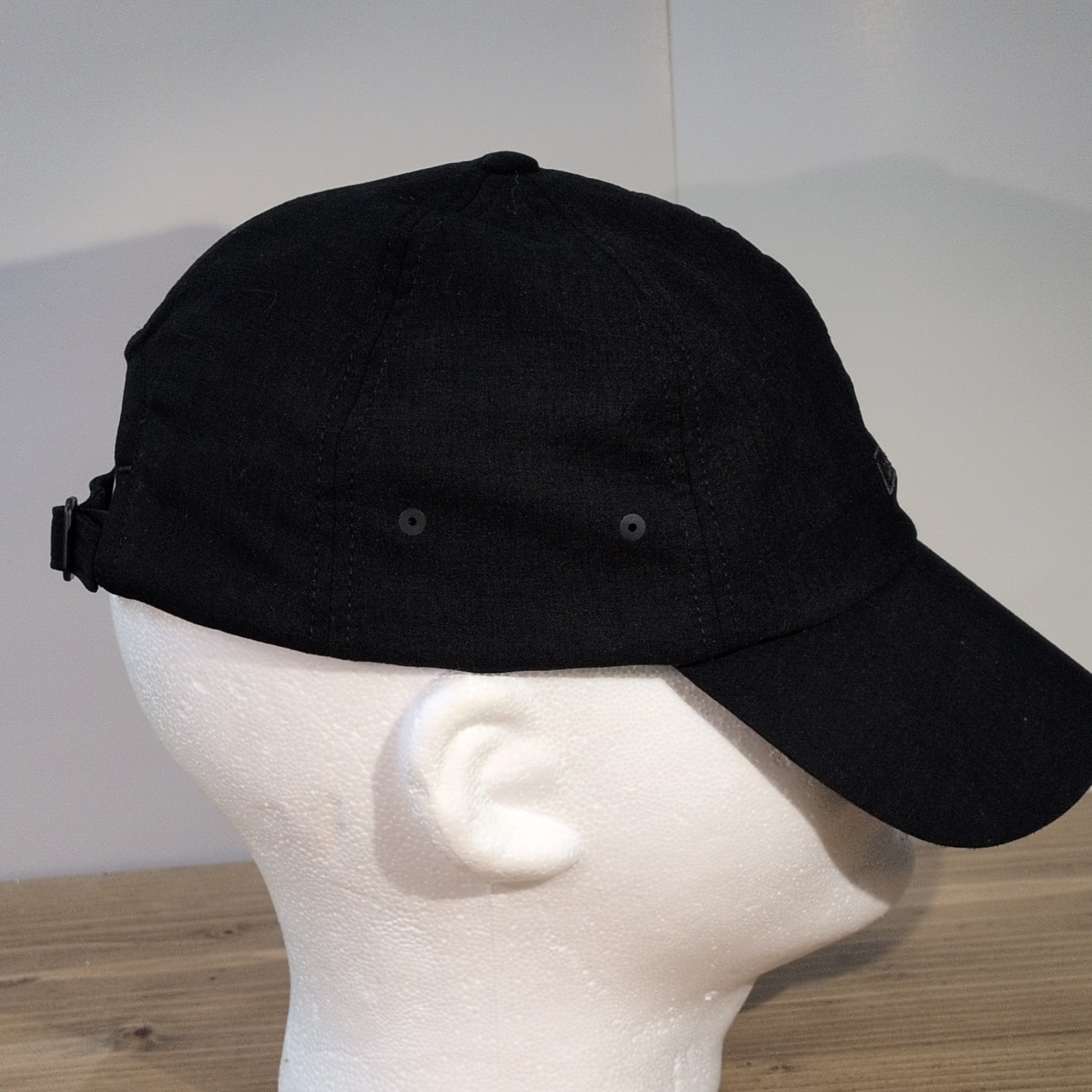 lululemon Black Baseball Hat Adjustable Polyester Nylon One Size