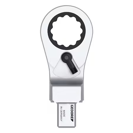 Gedore Sukse9 10 Reversible Ratchet Wrench Head, 25/64" Sz