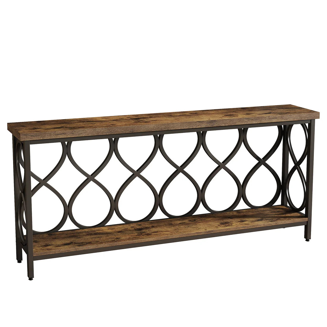 2-Tier Plant Stand,Entryway Table,Console Table,Sofa Table S
