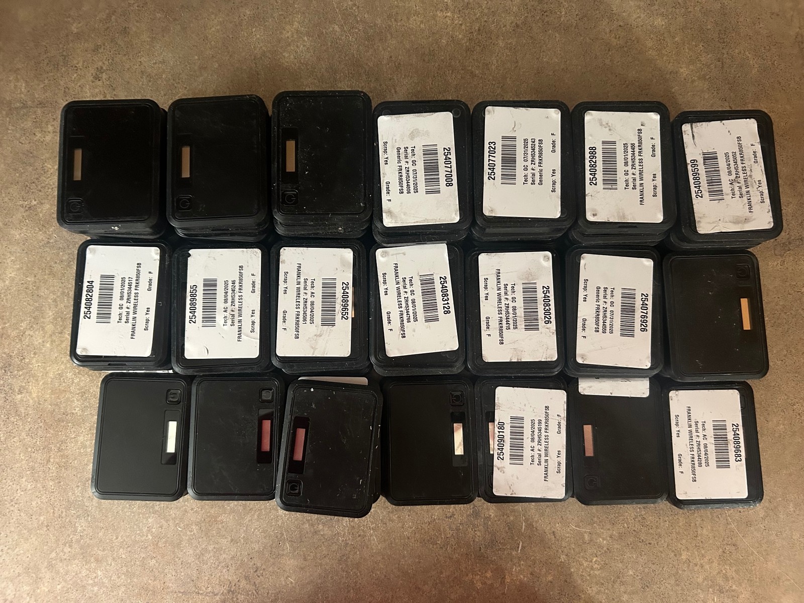 Lot of 85 Franklin Wireless FRKR850FSB Mobile Hotspot - Black