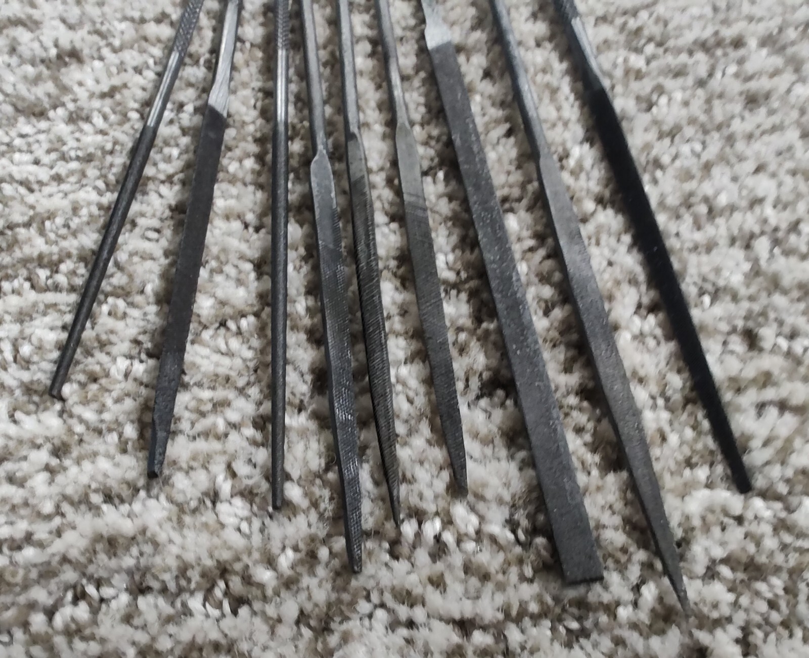 NEEDLE FILE SET OF 9