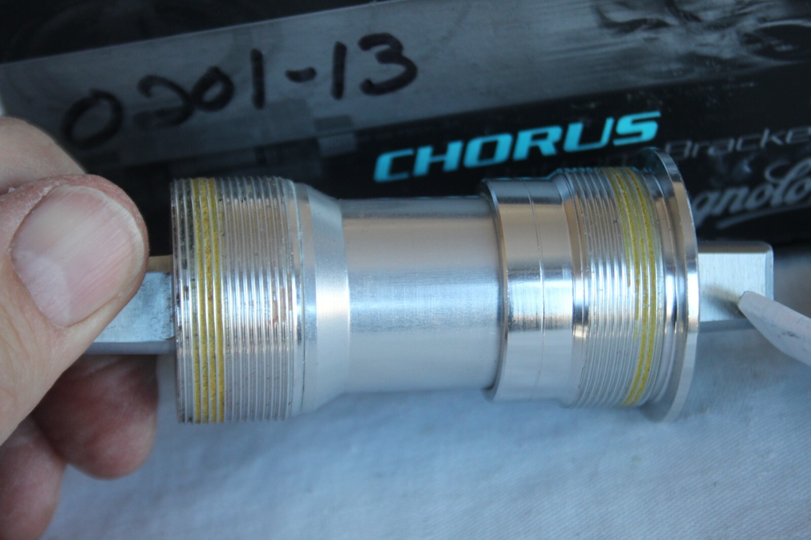 NOS Campagnolo Chorus Double Square Taper Bottom Bracket 102 MM BC Thread