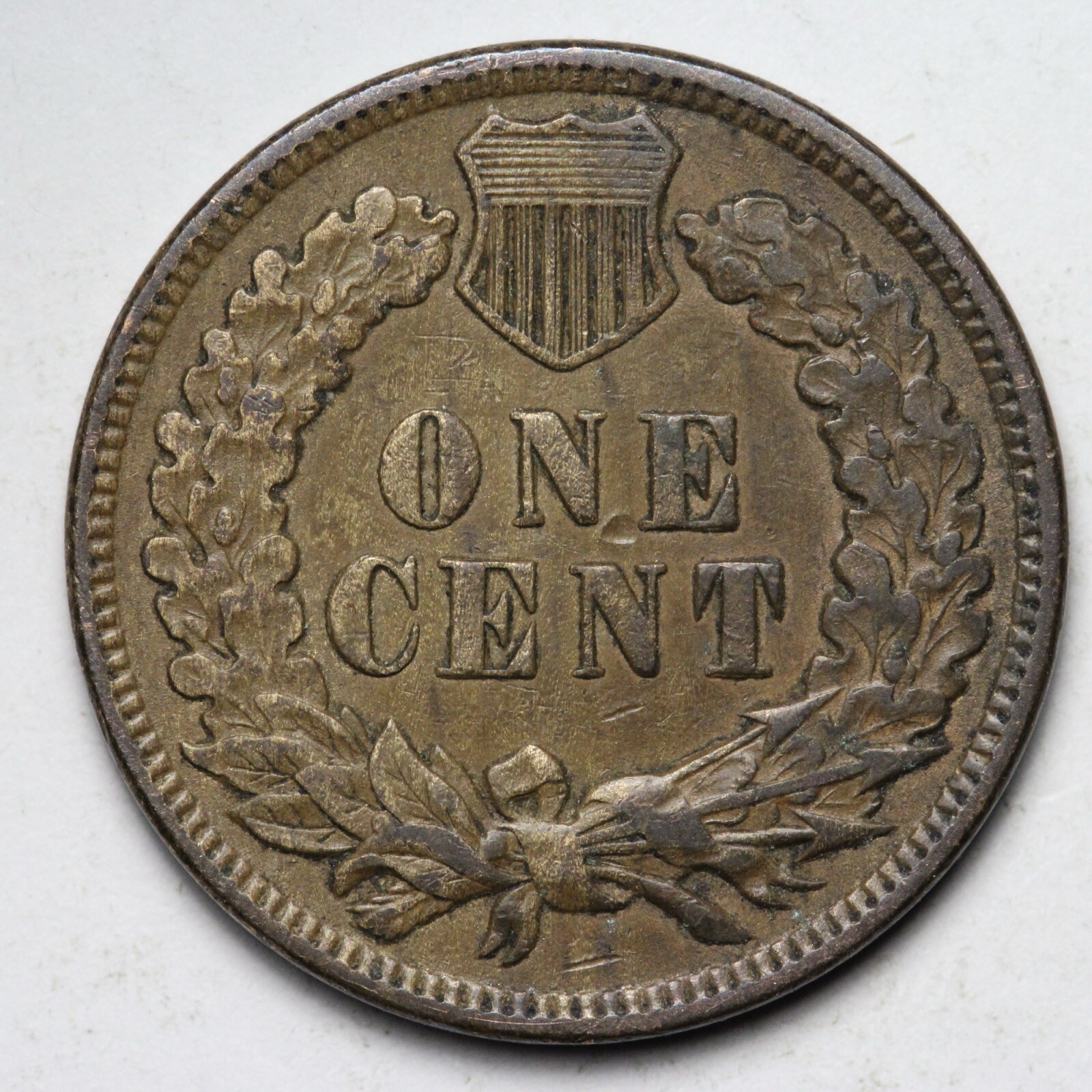 1907 Indian Head Cent Penny XF E186 T