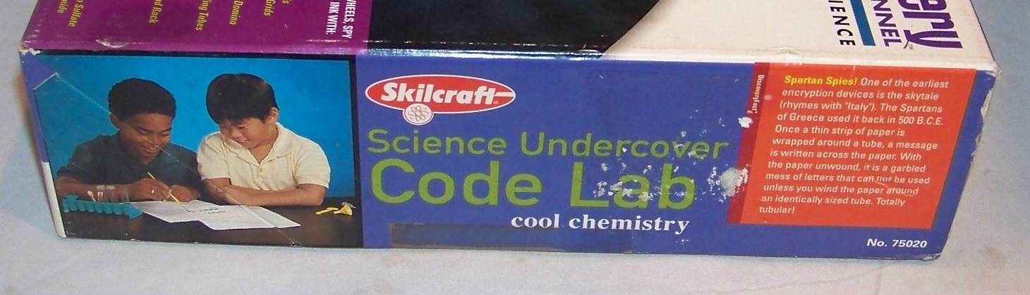 SKILLCRAFT DISCOVERY CHANNEL SCIENCE UNDERCOVER CODE LAB COOL CHEMISTRY SET NIB