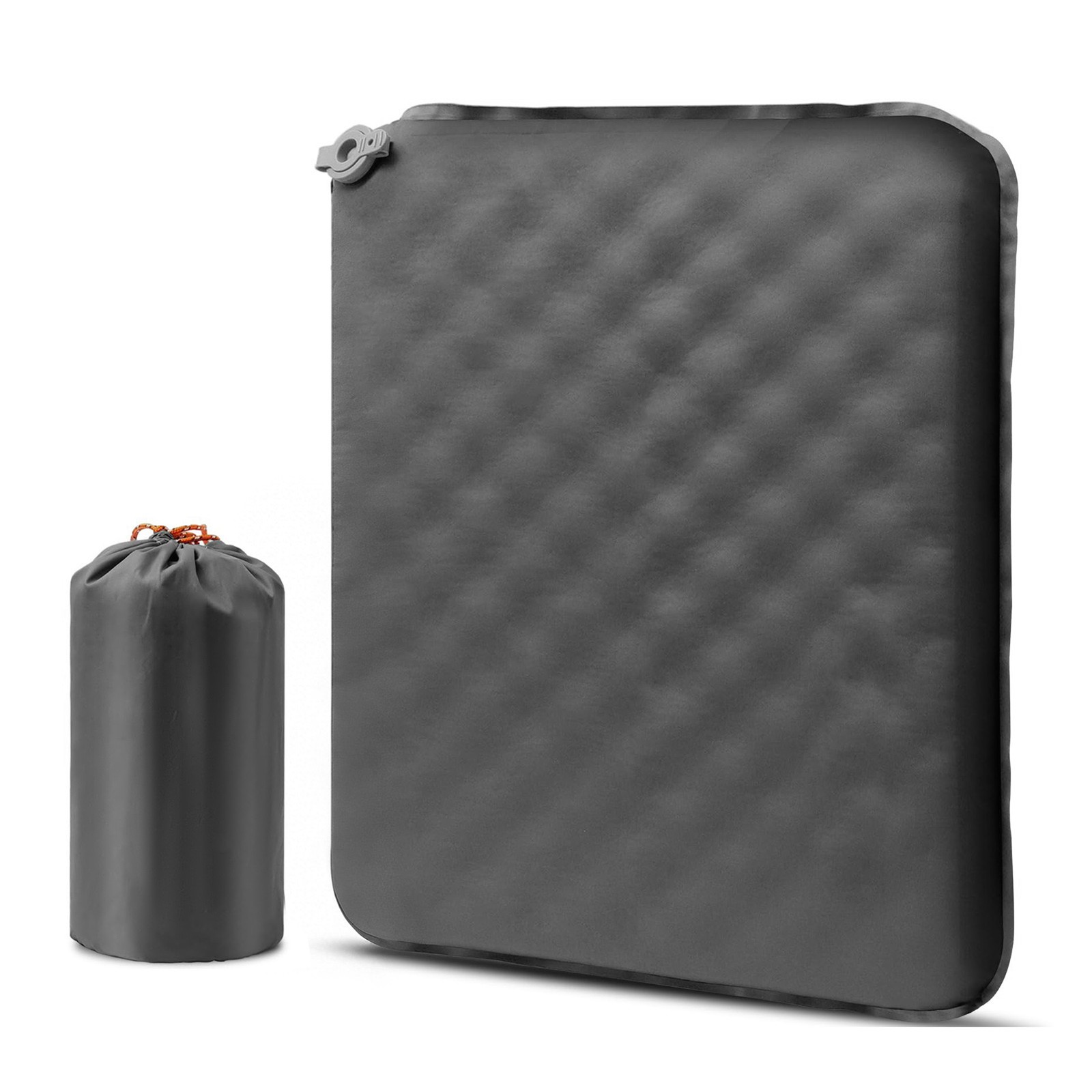 Portable Self-Inflating Seat Pad Quick Inflation No Pump Needed Compact