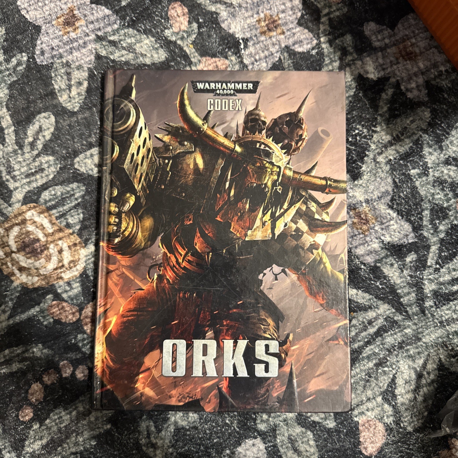 WARHAMMER 40K 40000 CODEX ORKS HARDCOVER BOOK 2018