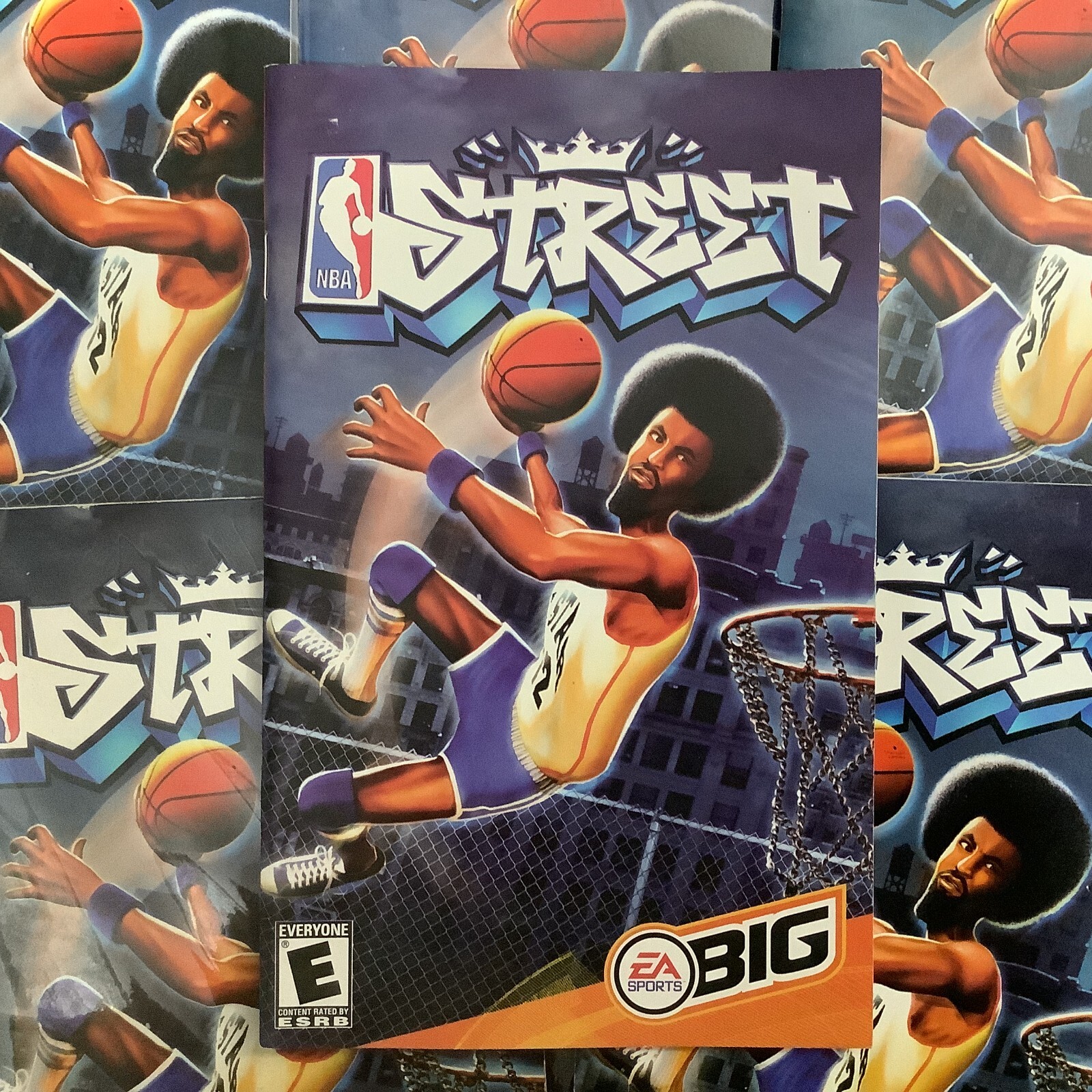 NBA Street 1 PS2 PlayStation 2 Instruction Manual Only