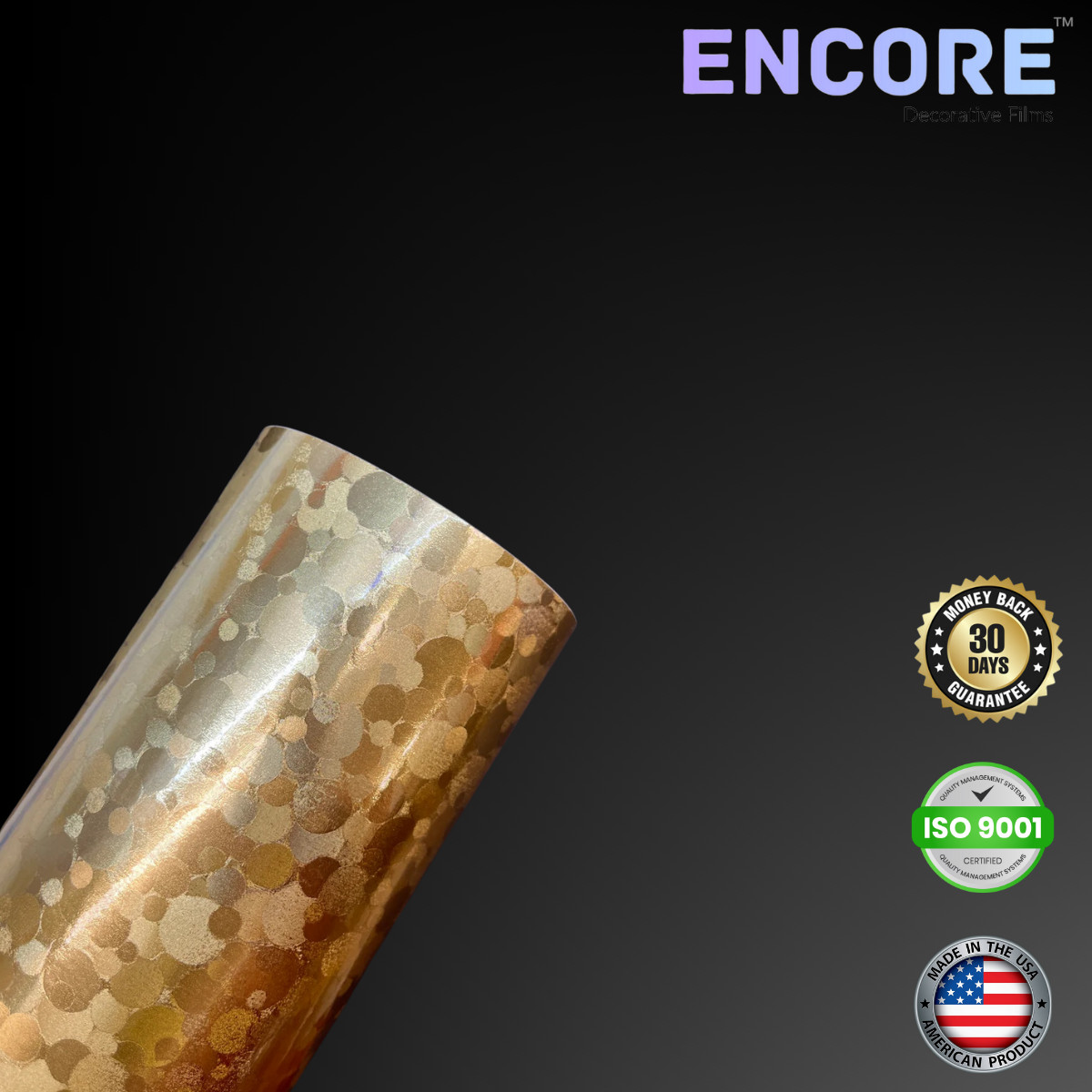 Encore® EFX21 Champagne Bubbles Adhesive Vinyl for Decals/Stickers - MADE IN USA