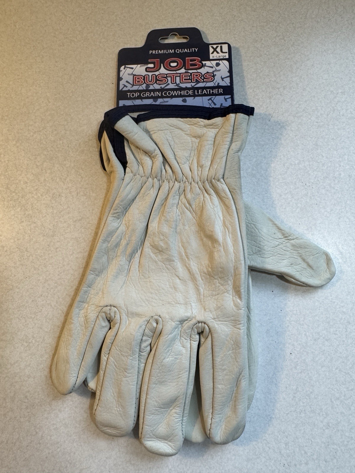 Job Busters Top Grain Cowhide Leather Gloves Unisex XL