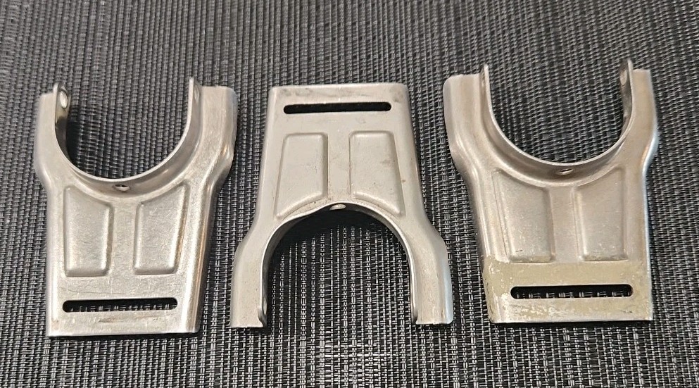 LOT of 3 Scott Cylinder Valve Hanger Bracket PN 31002040? 2216 4500 NO Screws
