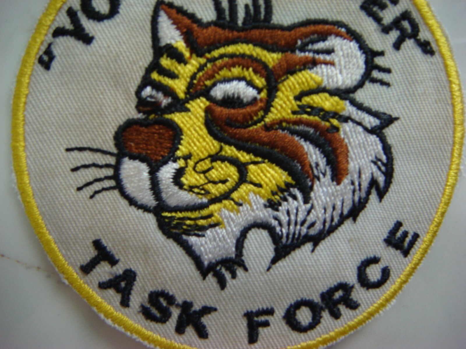 US 100 MISSIONS TASK FORCE " YOUNG TIGER " VIETNAM WAR PATCH
