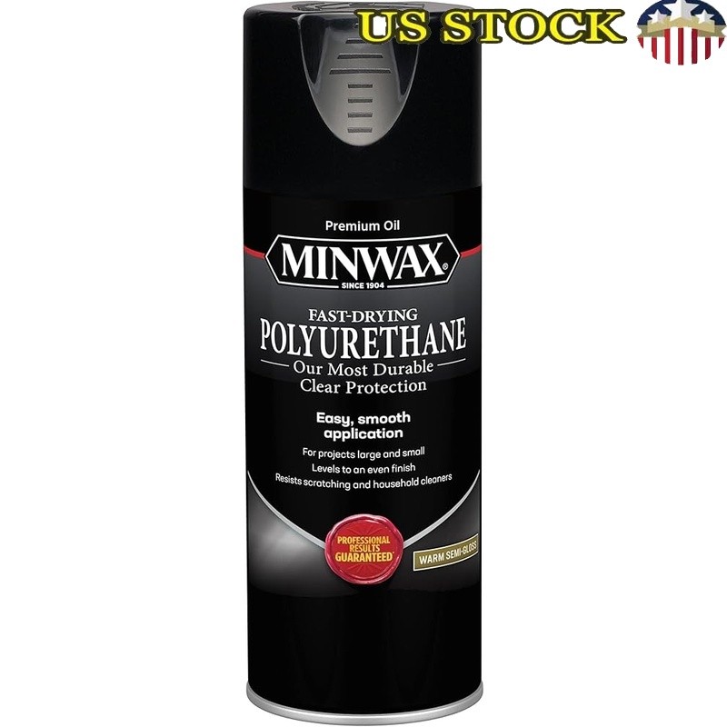 Fast Drying Polyurethane Wood Finish Clear Spray Durable Protective Coating New