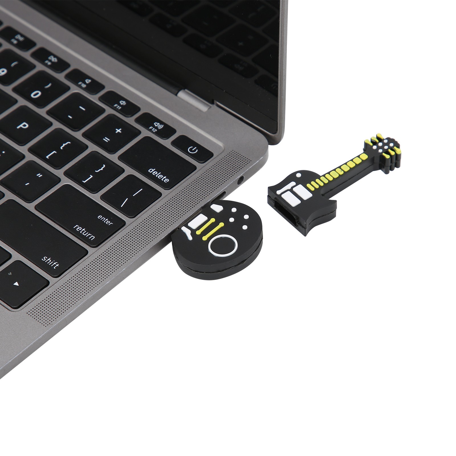 Cartoon GuitarShaped Flash Disk For Data Storage And Sharing Trending