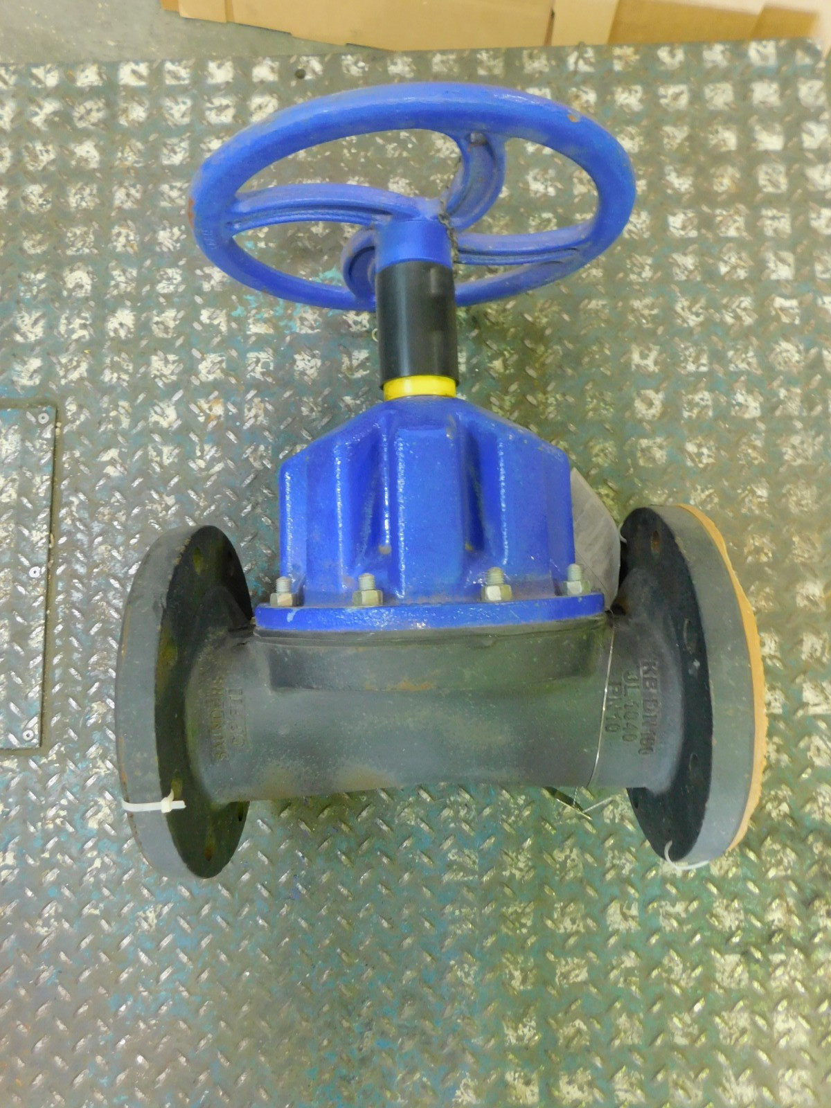 NEW Saunders Xomox Lined Diaphragm Valve, 6" Class 150#, Fig. 5624 NEW