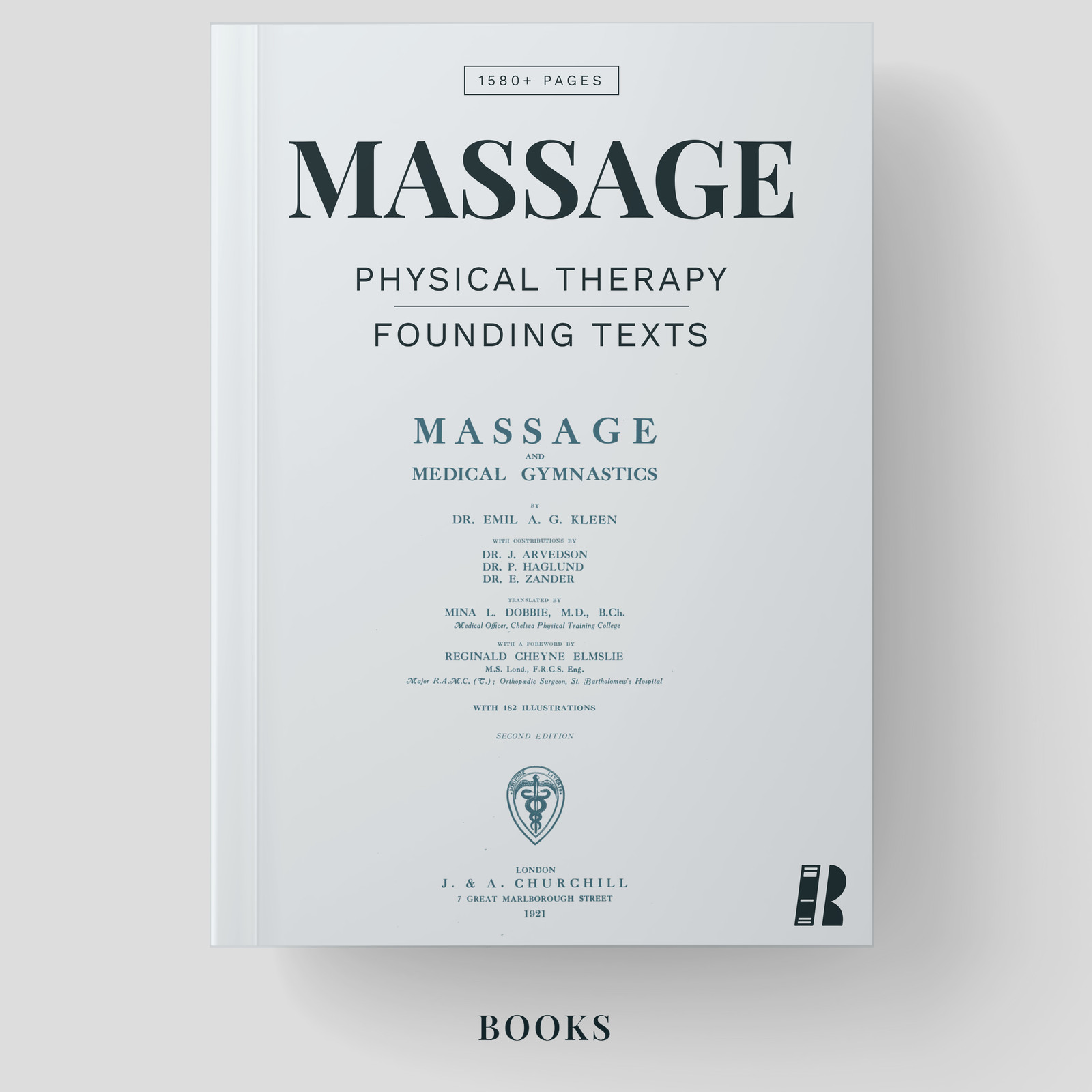 Mechano-Therapy Massage Medical Gymnastics 1892-1921 - 6 Texts