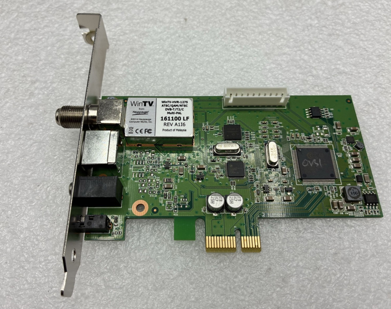 Hauppauge WinTV HVR-1275 ATSC/QAM/NTSC DVB-T/T2/C Multi-PAL TV Tuner Card