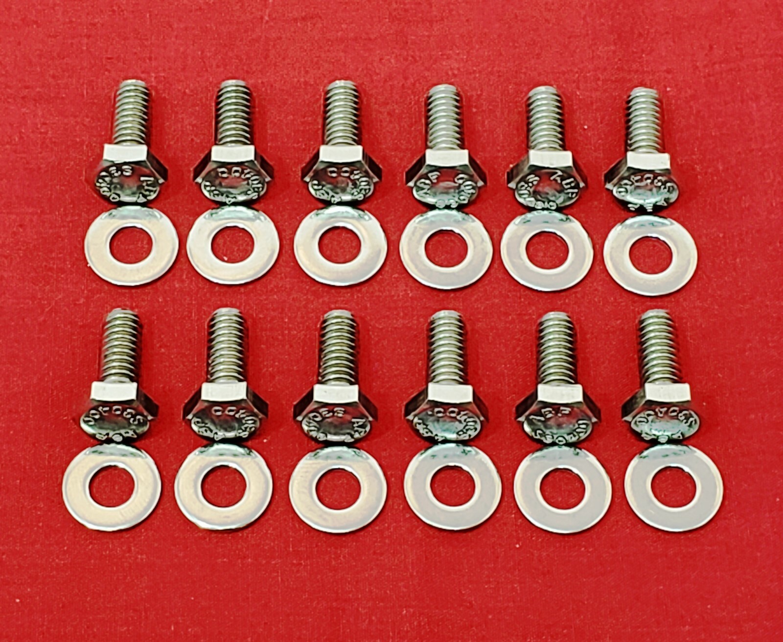 SBF SMALL BLOCK FORD VALVE COVER STAINLESS STEEL HEX BOLTS KIT 260 289 302 351W