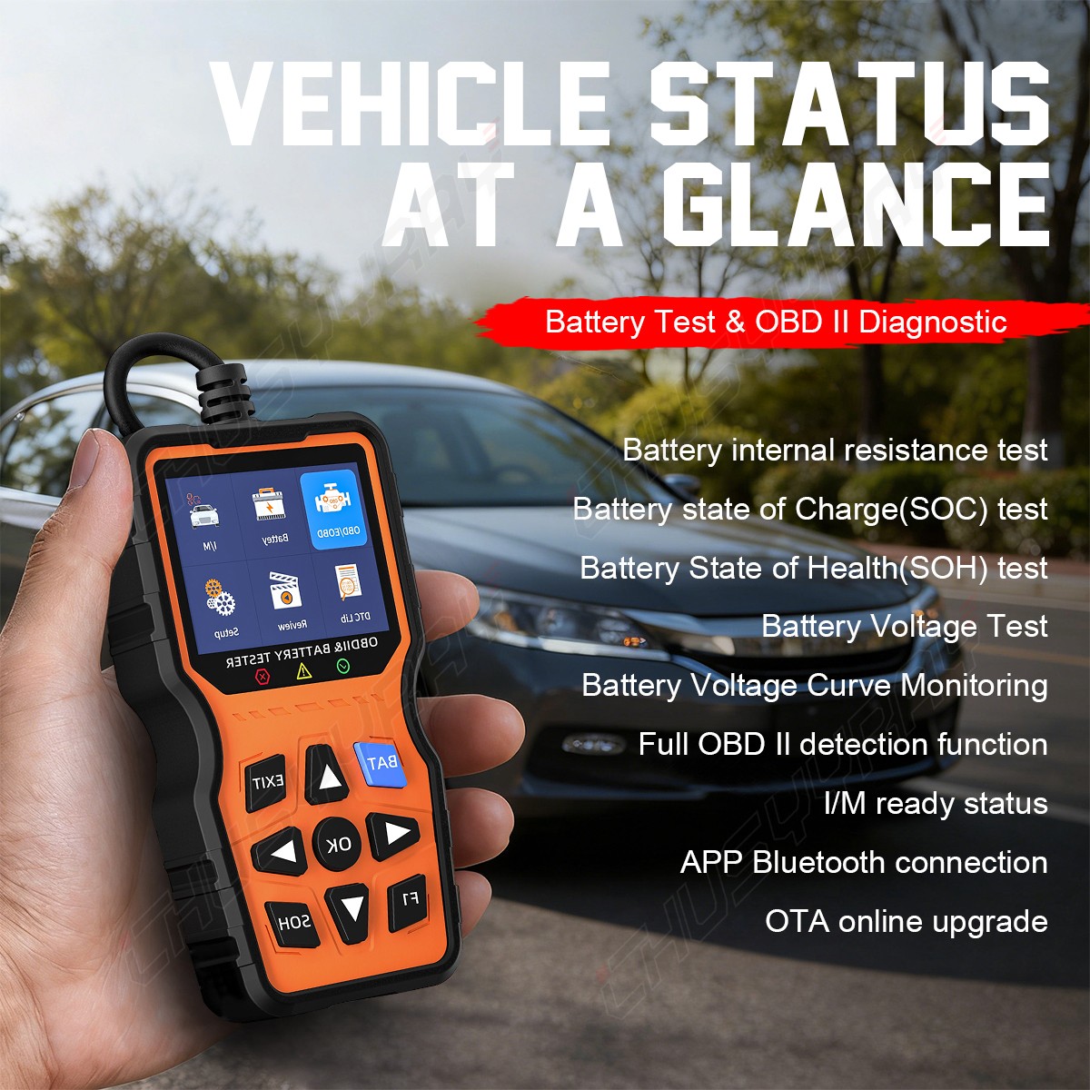 DIAGNOSTIC CODE READER OBD2 SCANNER ADAPTER for POLARIS Slingshot