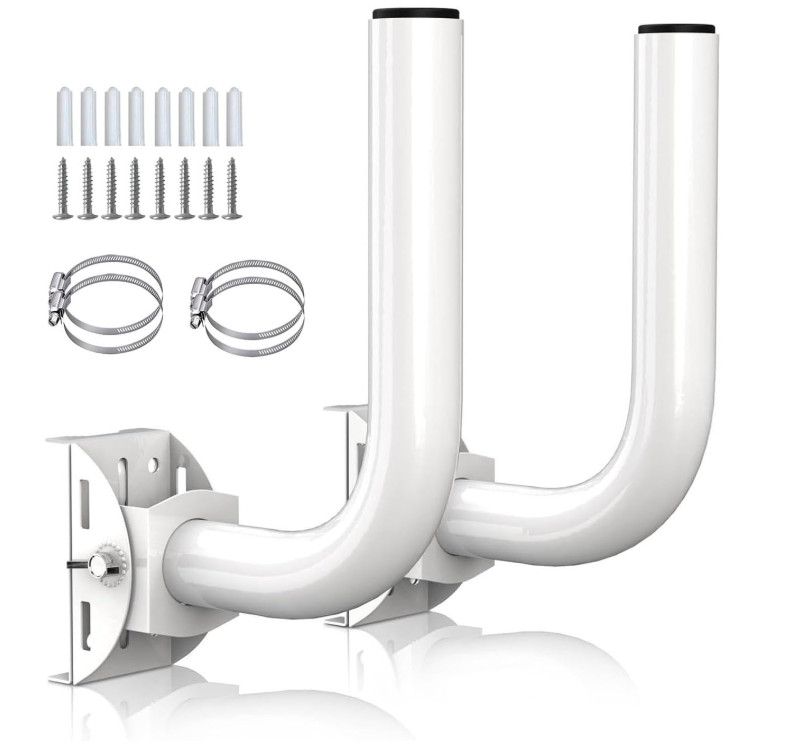 Soporte universal para puente inalambrico paquete de 2 para montaje en poste y p